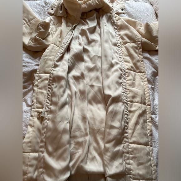 Vince creme / light pink long jacket - Picture 5 of 11